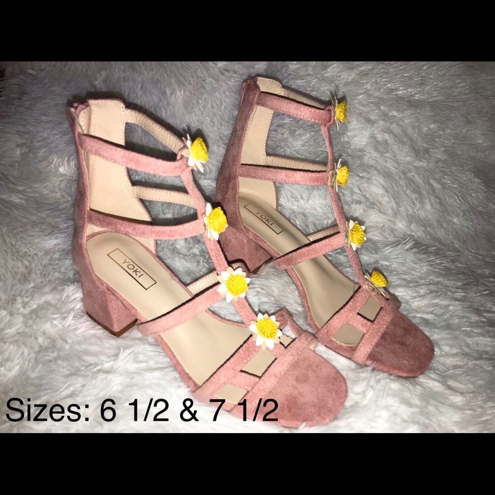 Pastel pink Heels